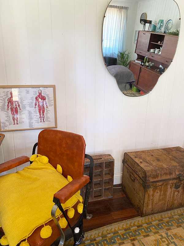 Rous Mill Clinic Remedial Massage Therapy Room